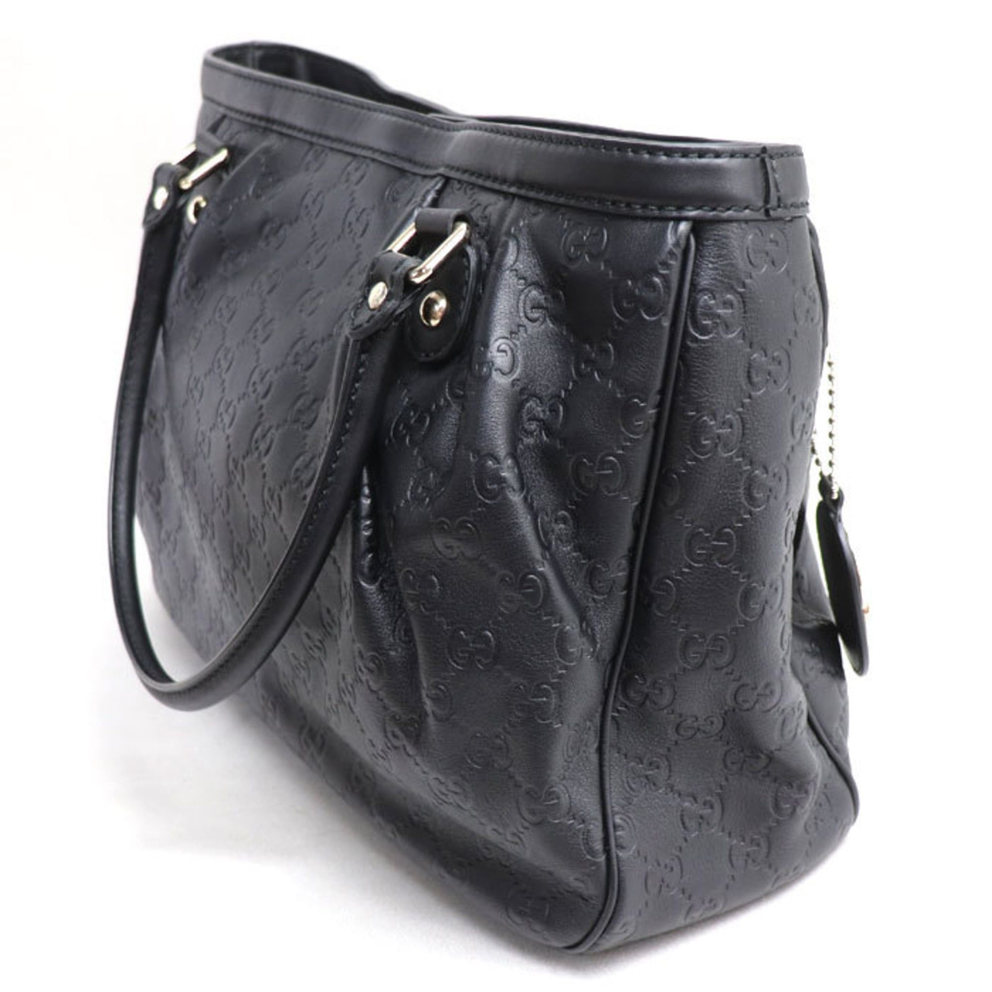 Gucci GUCCI Guccissima Sukey Tote Bag, Black, Women's, 296835 Size ONE SIZE - 2 Thumbnail