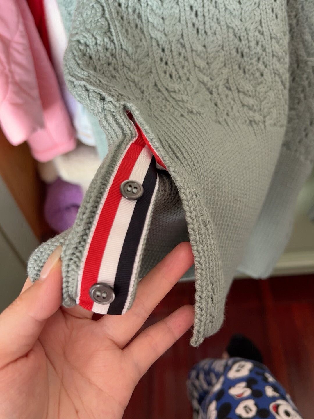 Thom Browne thom browne knitted wool sweater for women Size US M / EU 48-50 / 2 - 4 Thumbnail