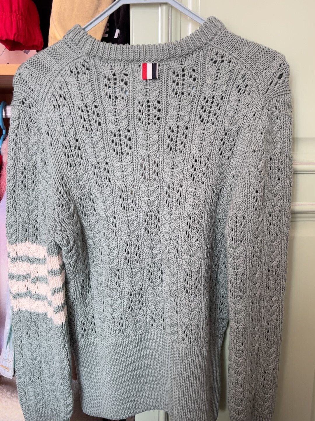 Thom Browne thom browne knitted wool sweater for women Size US M / EU 48-50 / 2 - 3 Thumbnail