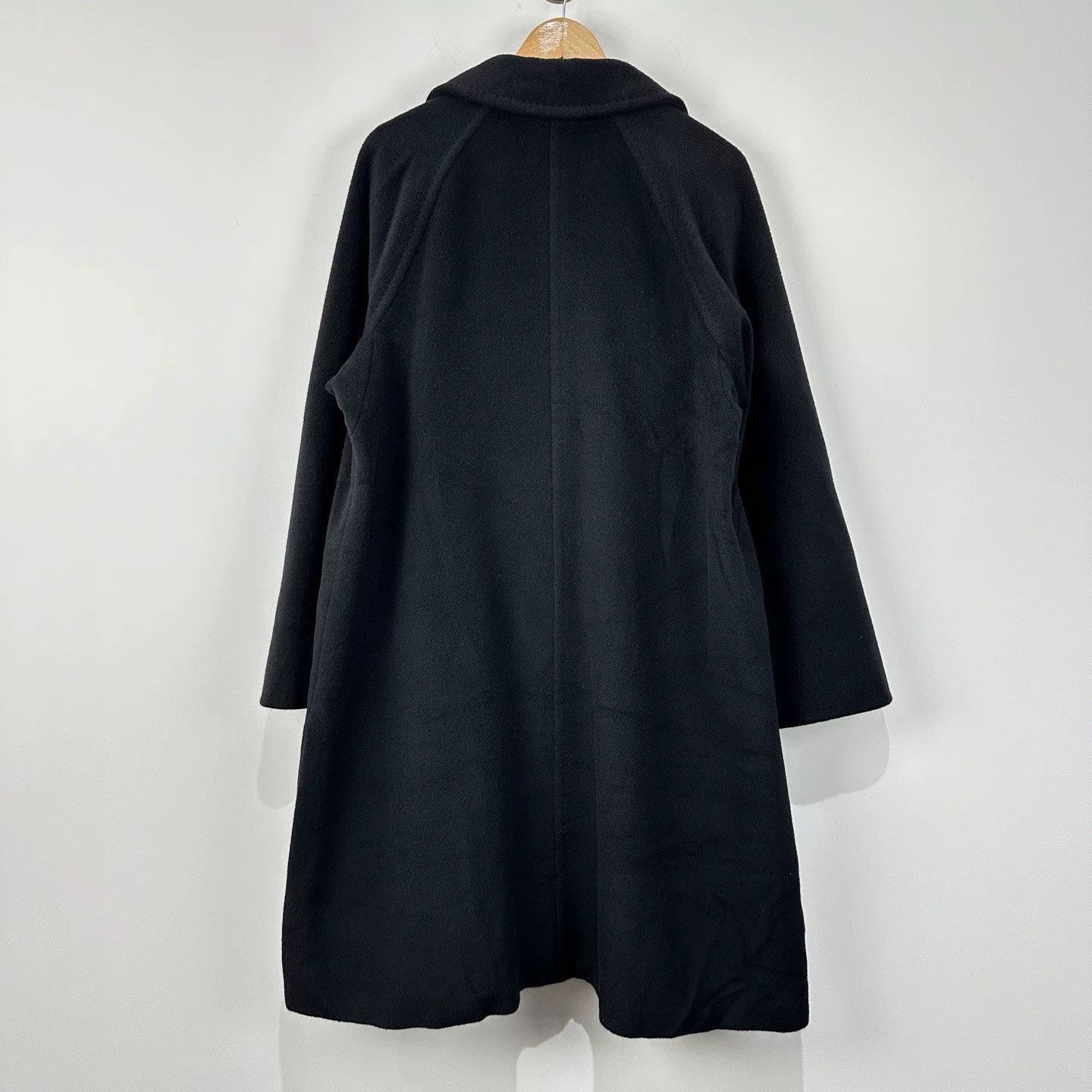 Max Mara max mara wool coat in navy blue Size US M / EU 48-50 / 2 - 2 Thumbnail