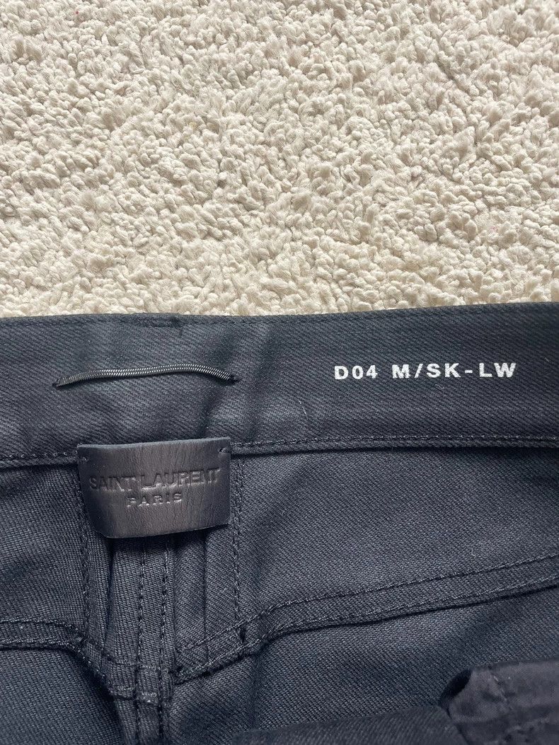 Saint Laurent Paris Saint Laurent 16AW Leather Panel Biker Pants Size US 30 / EU 46 - 7 Thumbnail
