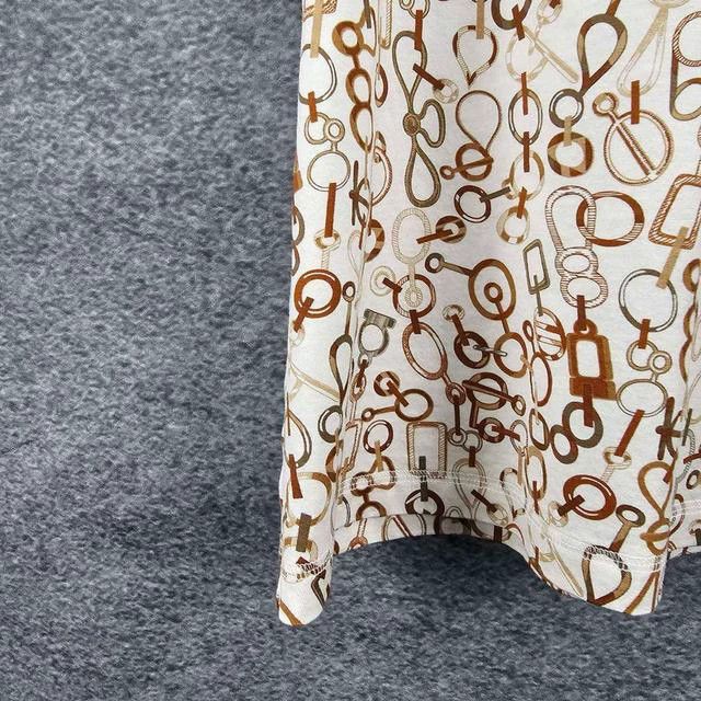Hermes Hermes Printed Round Neck T-shirt Size US S / EU 44-46 / 1 - 5 Thumbnail