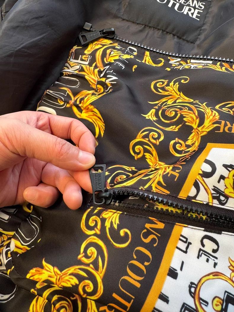 Versace Versace Jeans Couture Baroque Jacket Size US L / EU 52-54 / 3 - 5 Thumbnail