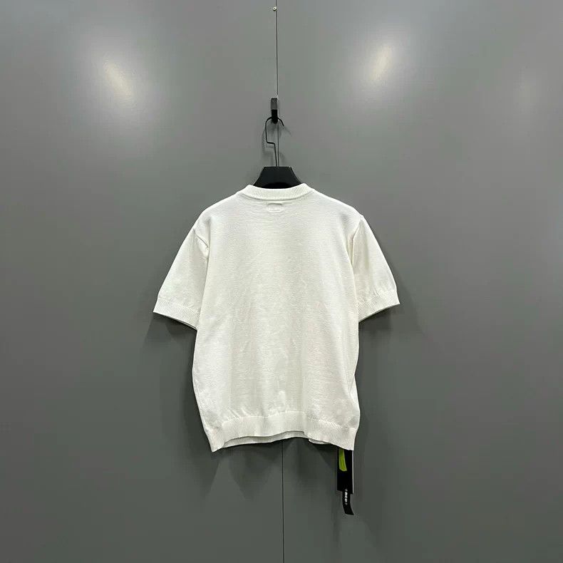 Fendi FENDI FF Logo Knit Short Sleeve Top Size US M / EU 48-50 / 2 - 2 Thumbnail