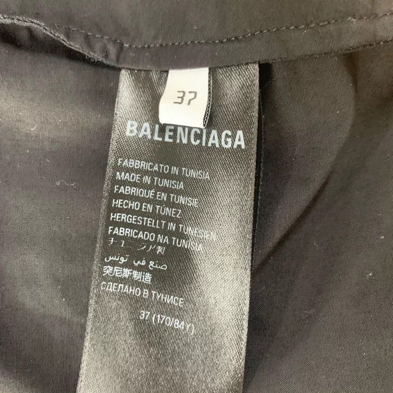 Balenciaga Balenciaga Black Distressed Shirt Size US M / EU 48-50 / 2 - 3 Thumbnail