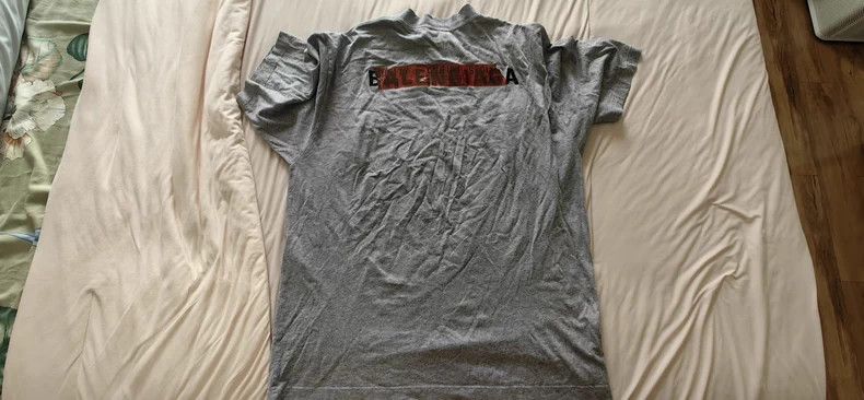 Balenciaga Balenciaga 2025FW Taped Logo T-Shirt Size US S / EU 44-46 / 1 - 6 Thumbnail