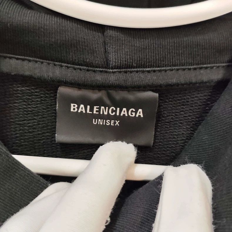 Balenciaga Balenciaga Cotton Printed Sweatshirt XL Size US XL / EU 56 / 4 - 3 Thumbnail