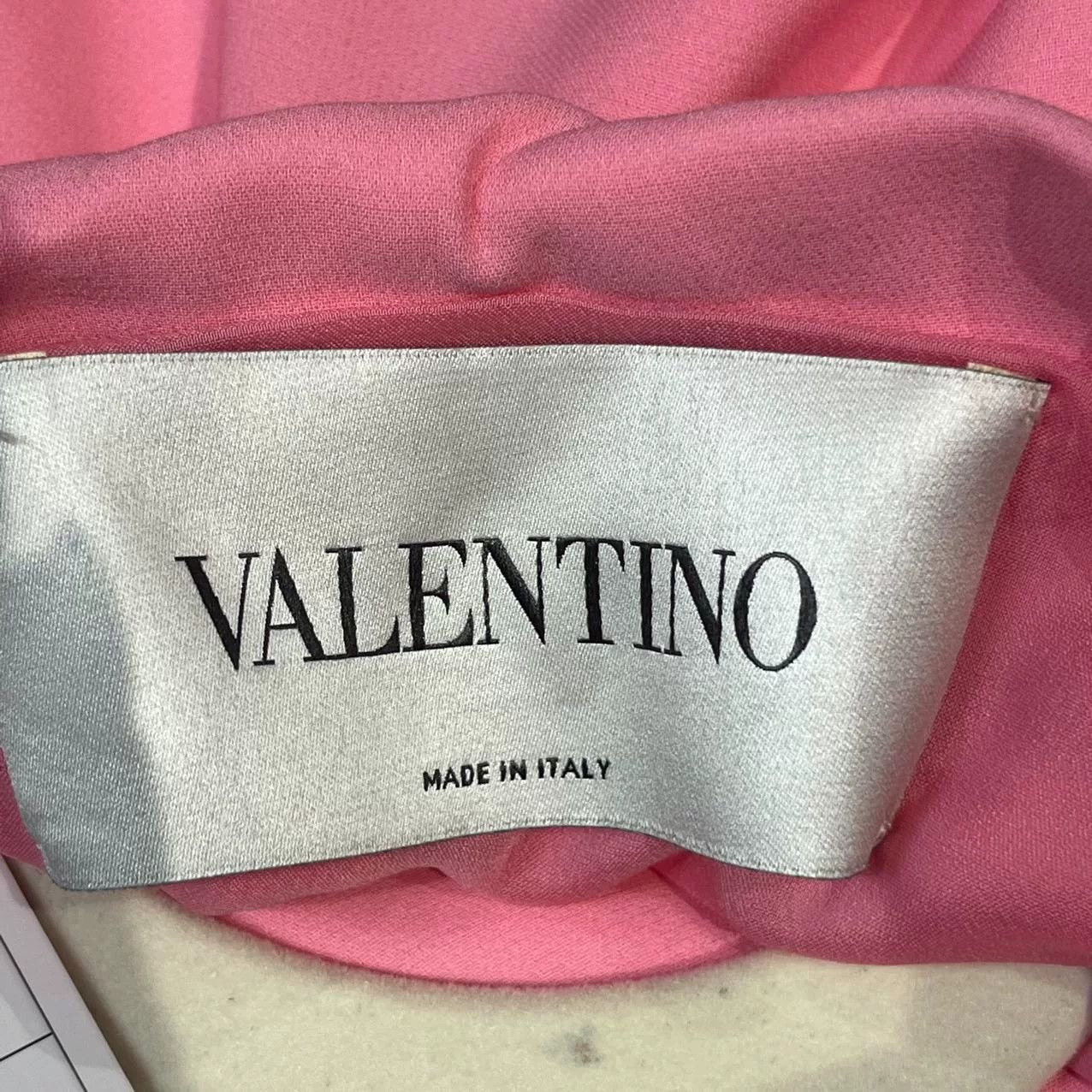 Valentino Asymmetric Ruffle Dress