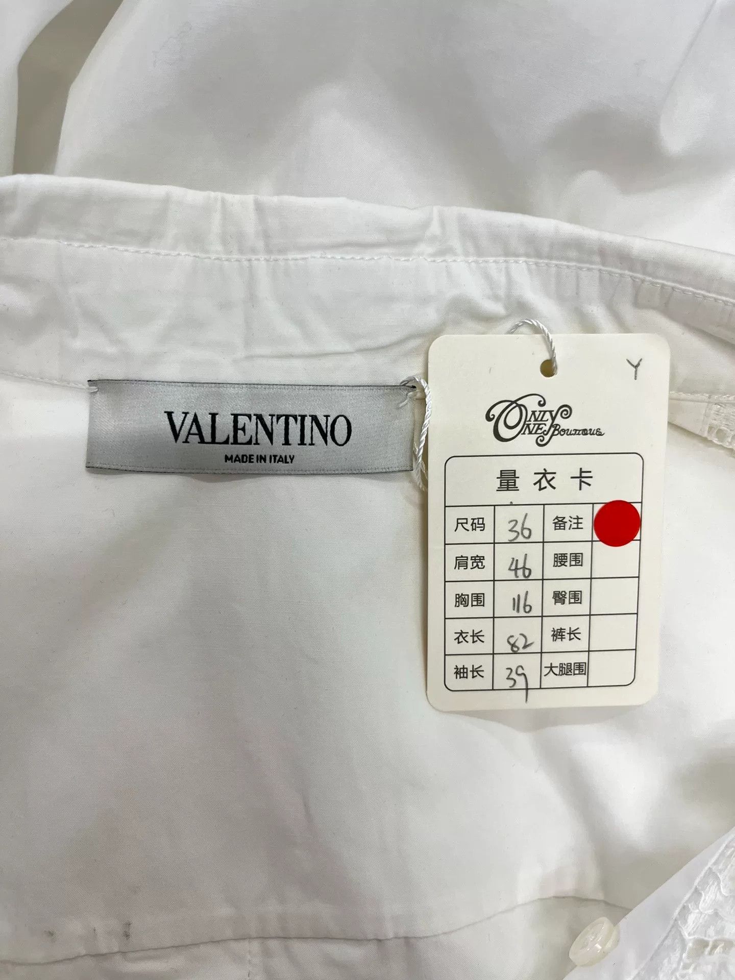 Valentino Valentino Classic Lace Shirt Size US XS / EU 42 / 0 - 4 Thumbnail