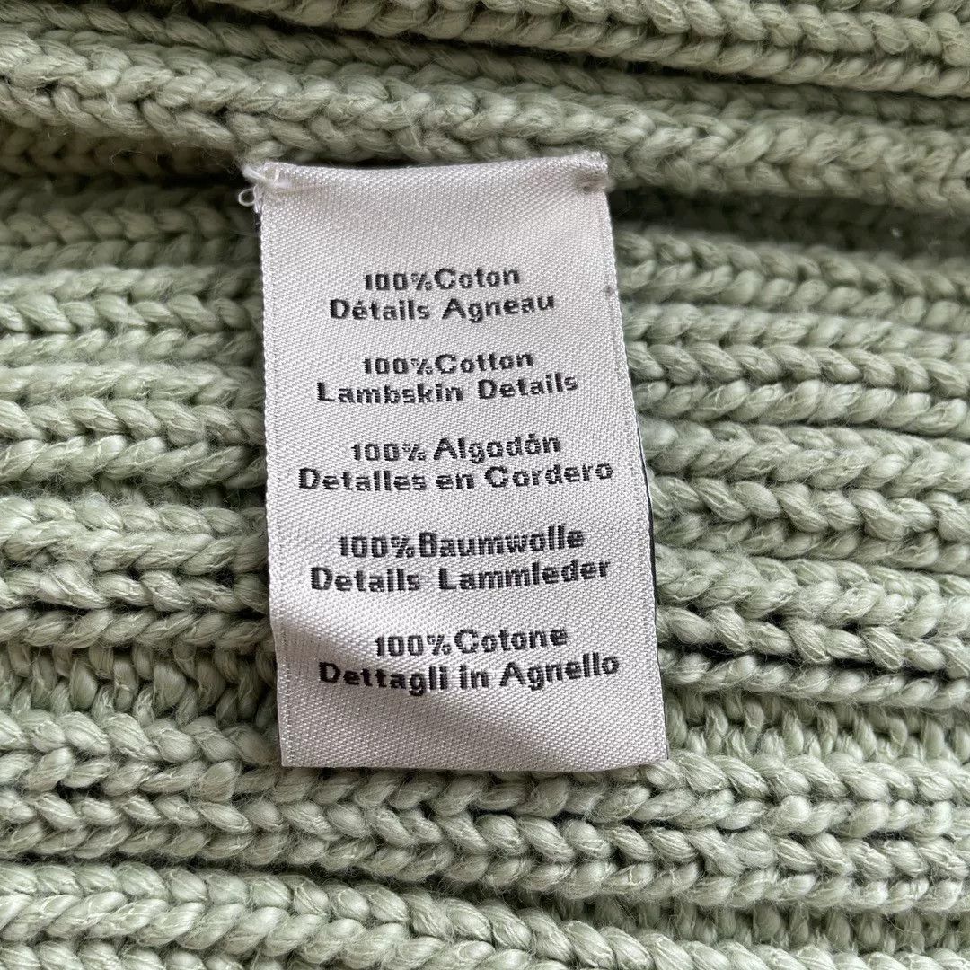 Hermes Hermes Green Loose Knit Sweater M Size US M / EU 48-50 / 2 - 6 Thumbnail