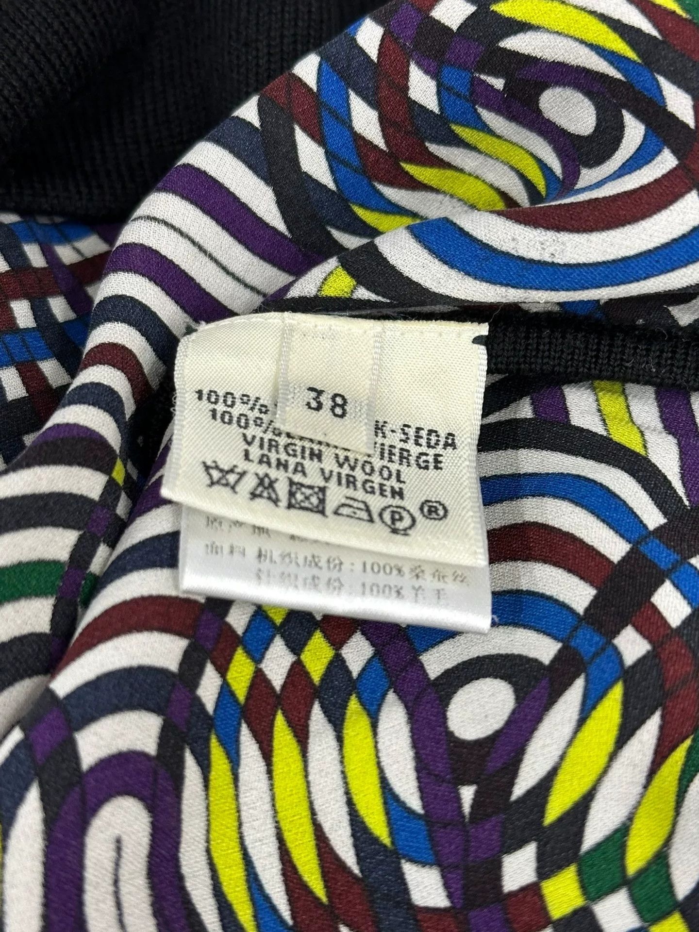 Hermes Hermes Silk Printed Long Sleeve Top Size US M / EU 48-50 / 2 - 5 Thumbnail