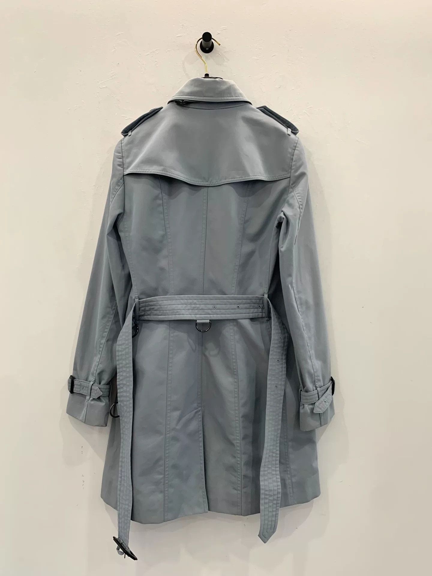 Burberry Burberry London Women's Double-Breasted Trench Coat Size US M / EU 48-50 / 2 - 2 Thumbnail