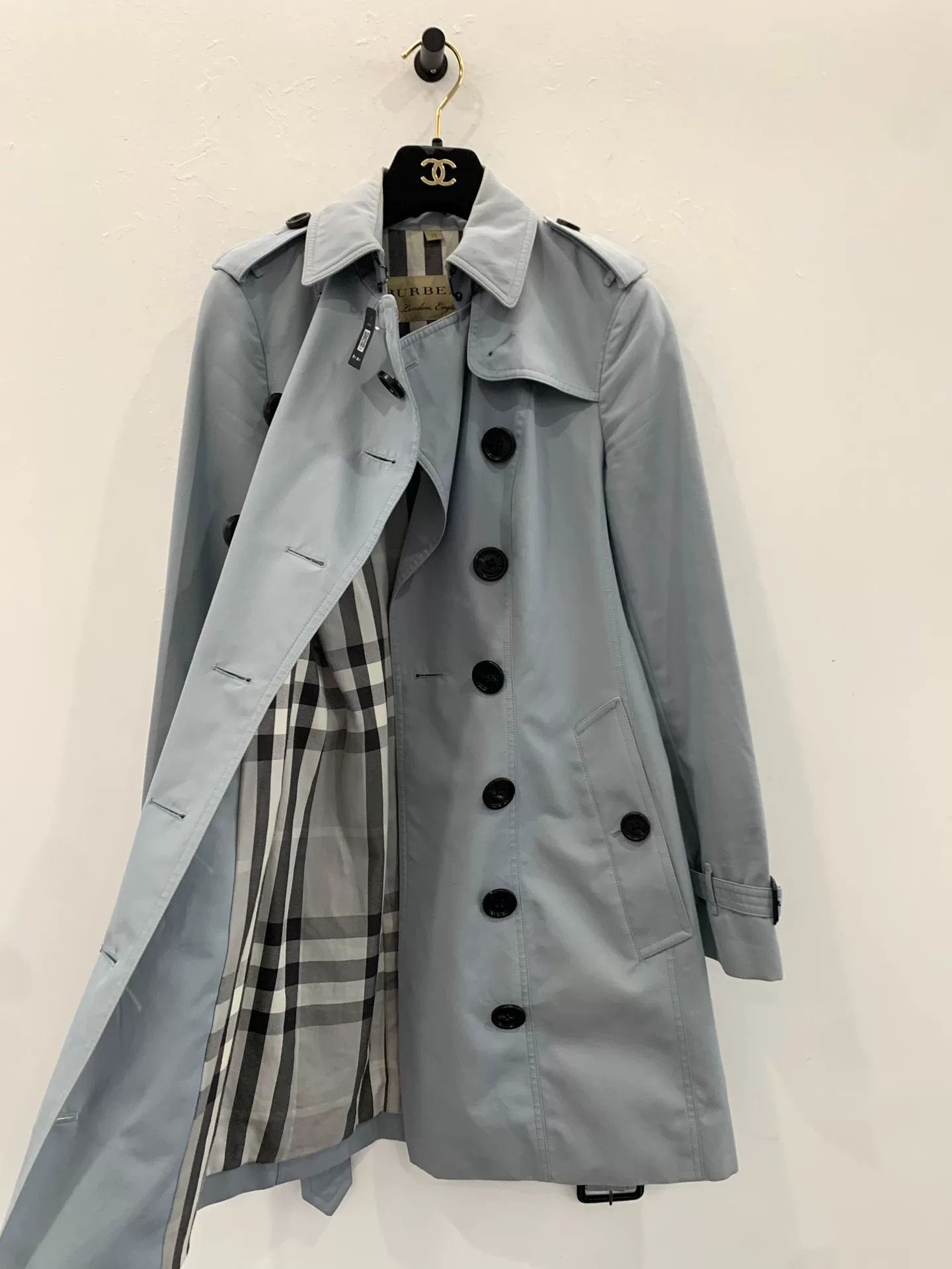Burberry Burberry London Women's Double-Breasted Trench Coat Size US M / EU 48-50 / 2 - 3 Thumbnail