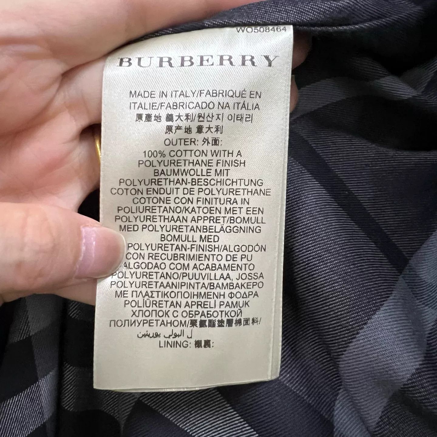 Burberry Burberry Black Double-Breasted Trench Coat Size US L / EU 52-54 / 3 - 3 Thumbnail