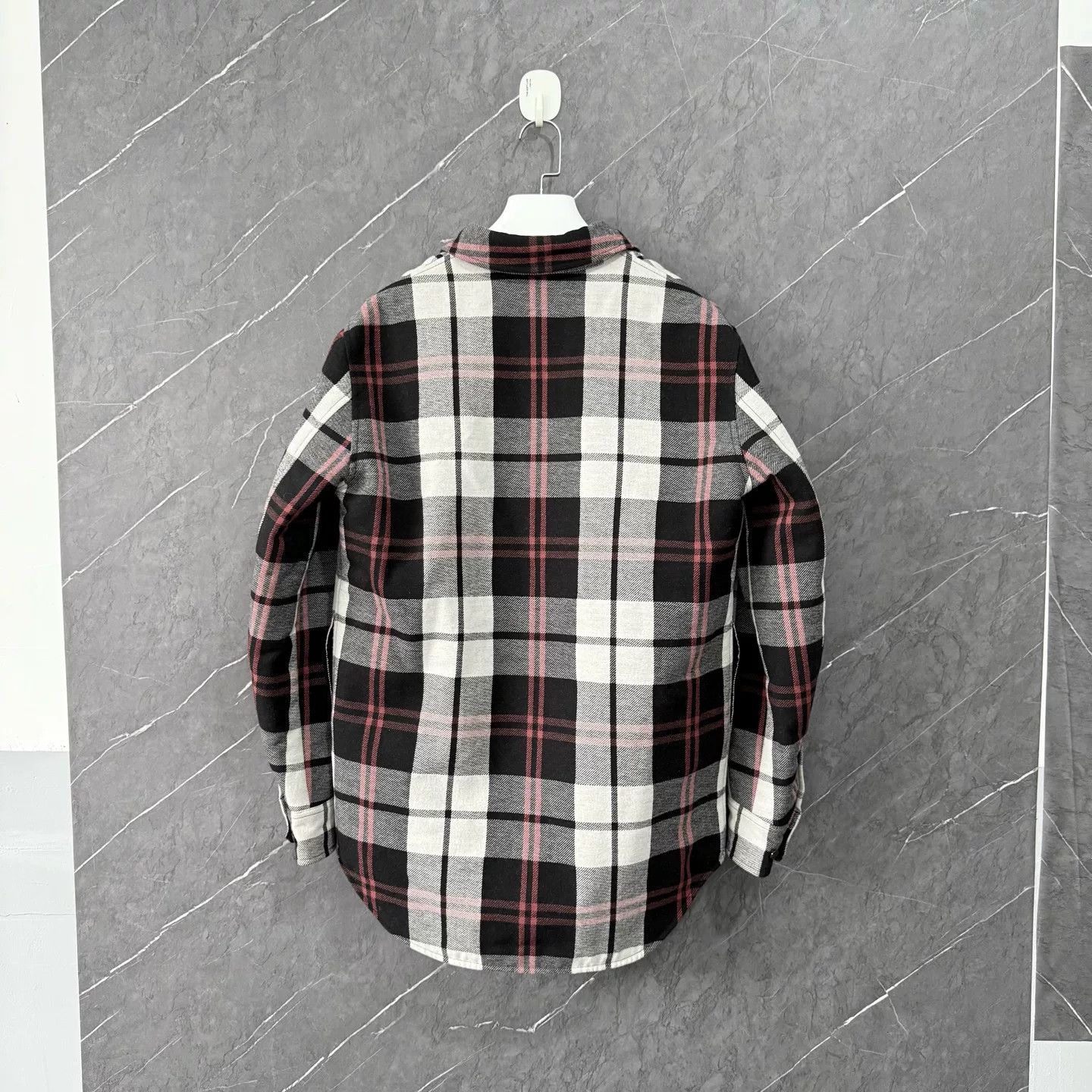 Burberry Burberry Black Red Plaid Coat M Size US M / EU 48-50 / 2 - 3 Thumbnail