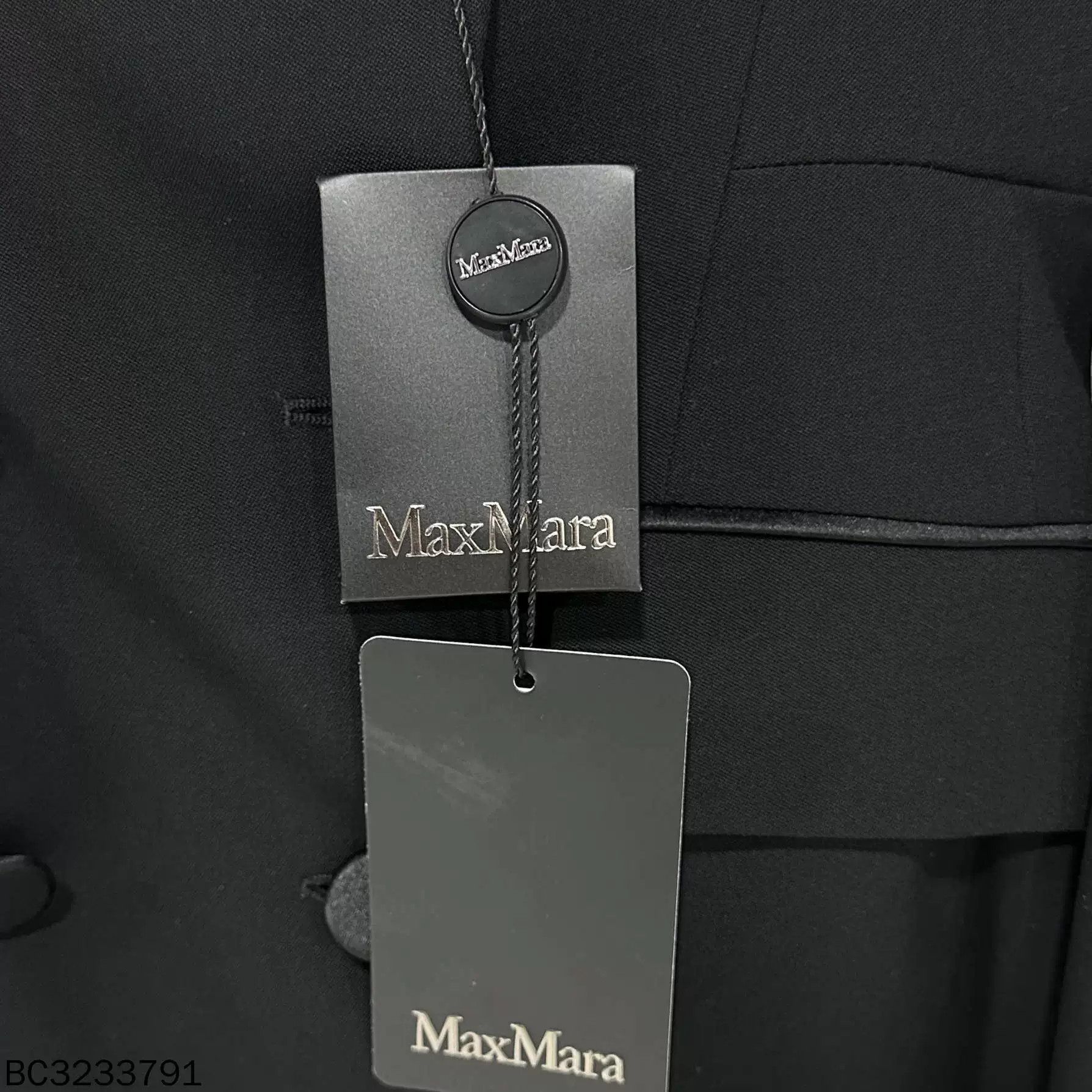 Max Mara long black coat by MaxMara Size US XXS / EU 40 - 6 Thumbnail