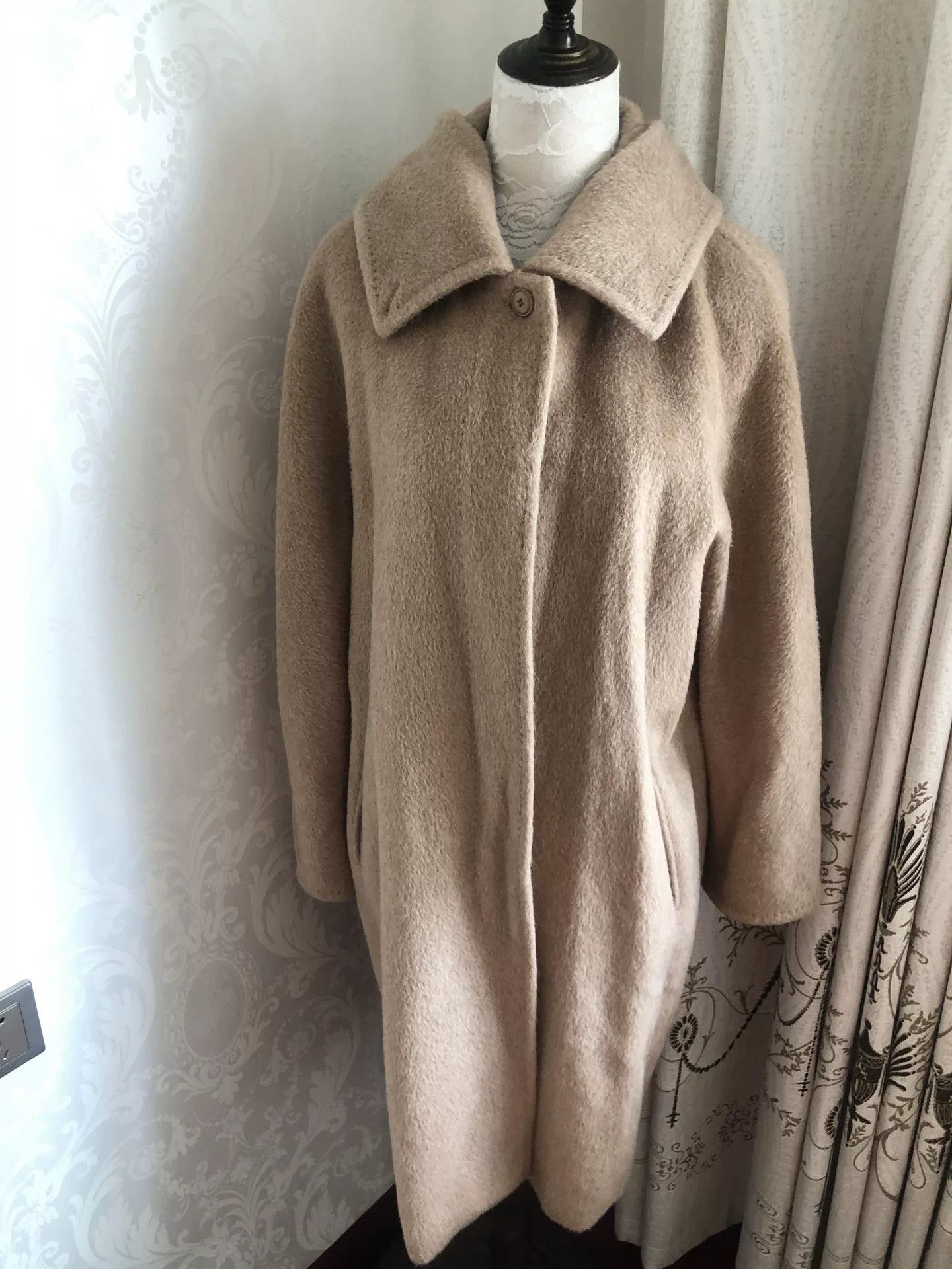 Max Mara MaxMara Alpaca Wool Coat Size 40 Size US XL / EU 56 / 4 - 5 Thumbnail