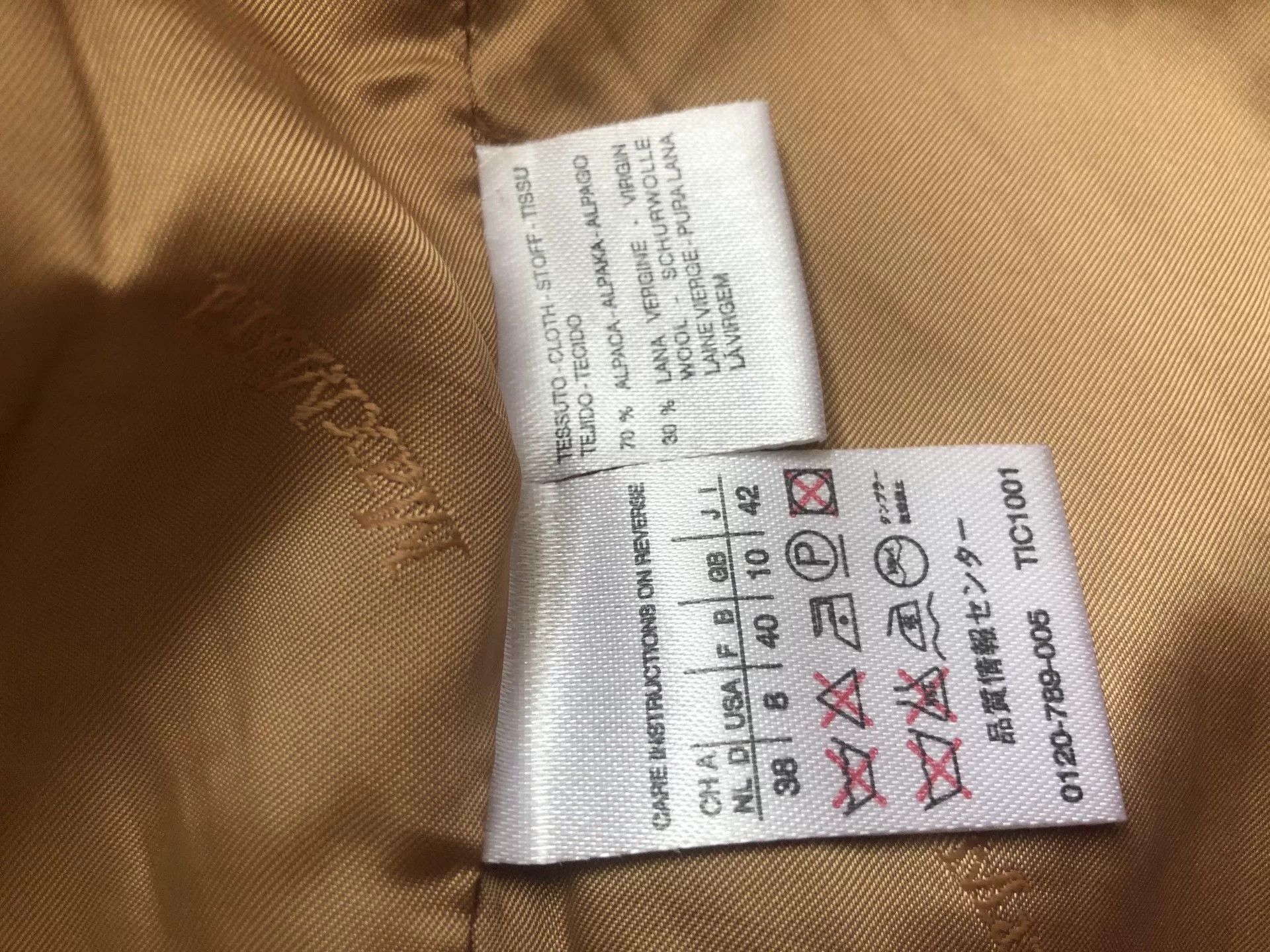 Max Mara MaxMara Alpaca Wool Coat Size 40 Size US XL / EU 56 / 4 - 9 Thumbnail