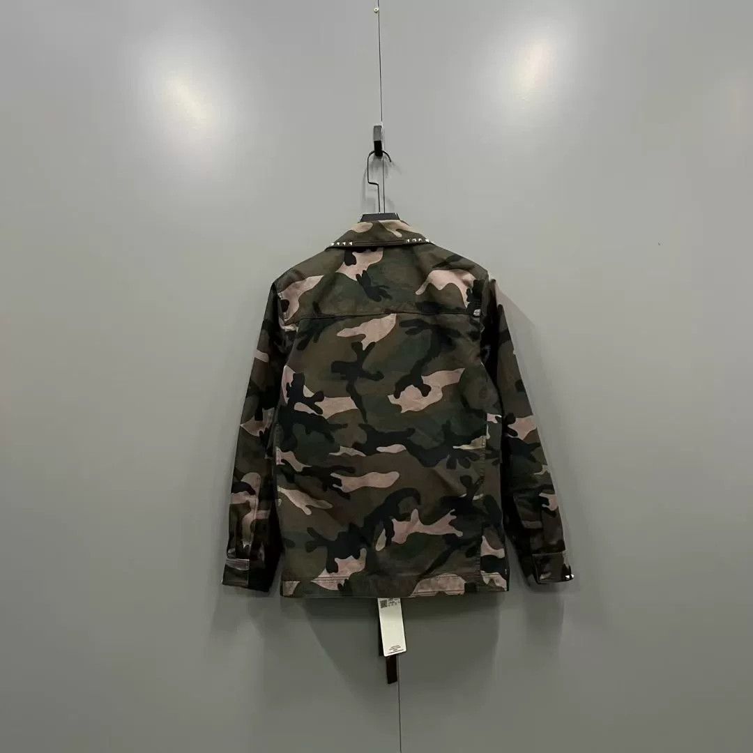 Valentino Valentino Camo Rivet Utility Jacket Size US L / EU 52-54 / 3 - 2 Thumbnail