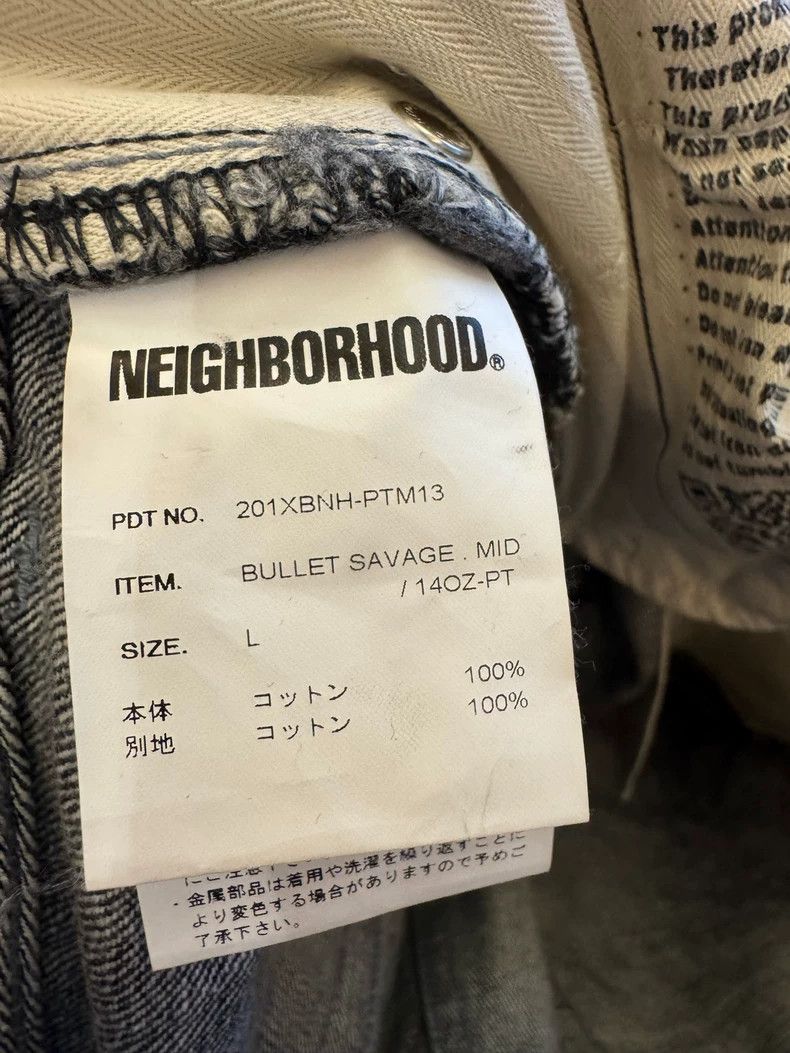 Neighborhood NEIGHBORHOOD 20SS Black Denim Jeans Size US 36 / EU 52 - 6 Thumbnail
