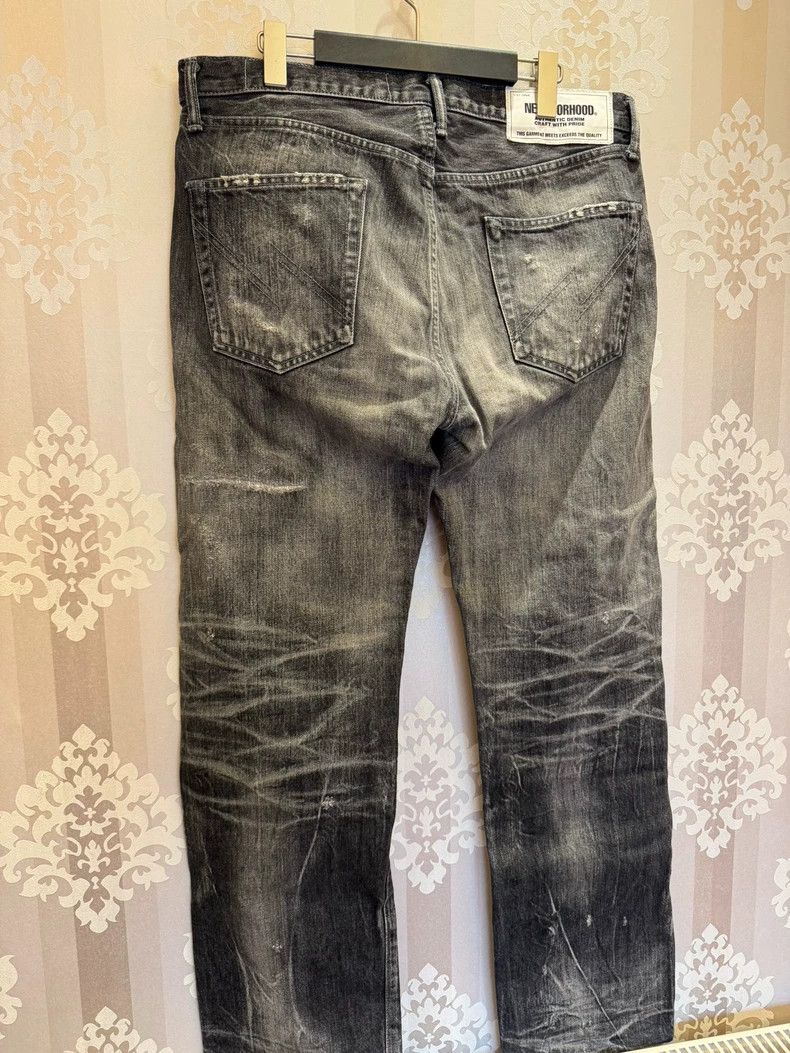 Neighborhood NEIGHBORHOOD 20SS Black Denim Jeans Size US 36 / EU 52 - 5 Thumbnail