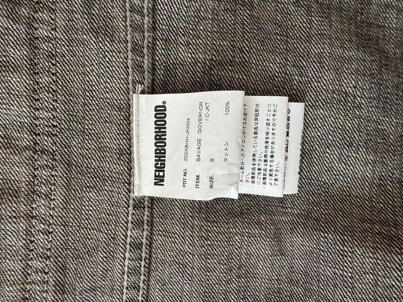 Neighborhood NEIGHBORHOOD Washed Denim Jacket Size US S / EU 44-46 / 1 - 5 Thumbnail