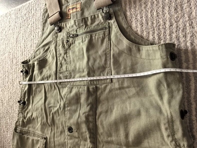 Nigel Cabourn Nigel Cabourn Green Overalls Size US 34 / EU 50 - 4 Thumbnail