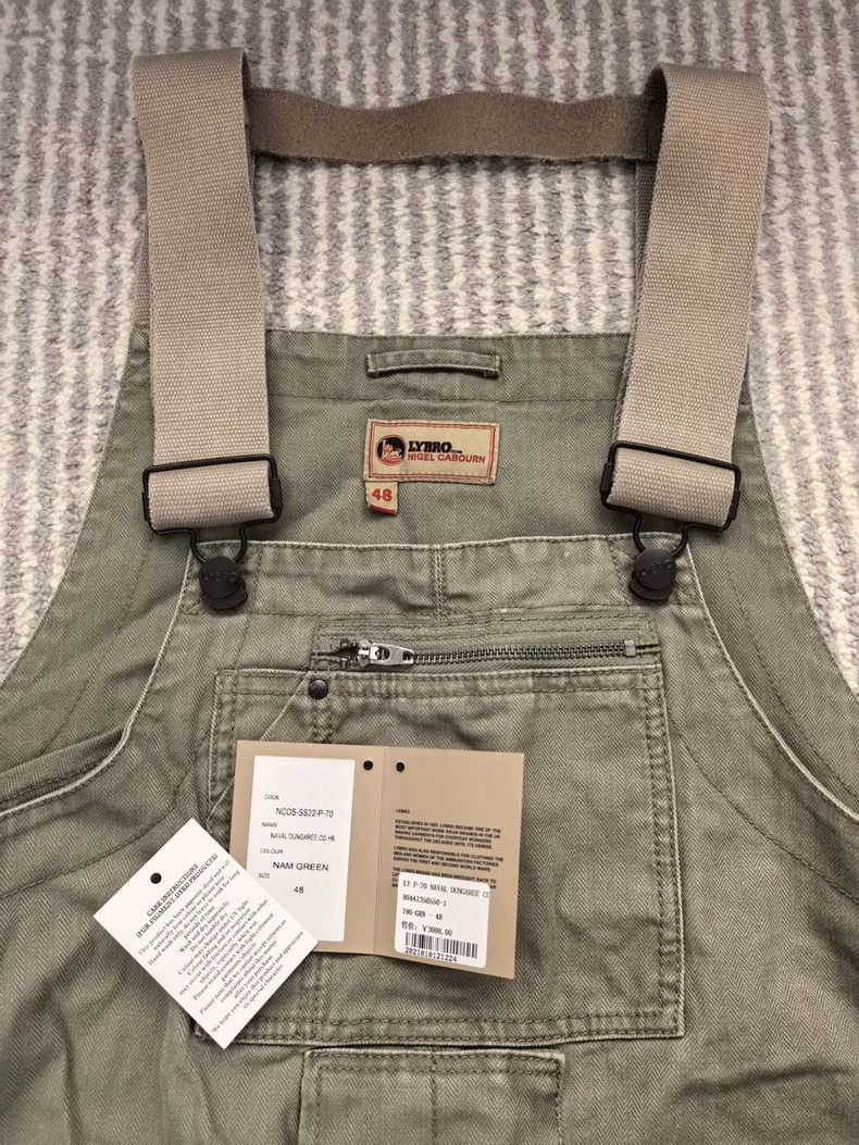 Nigel Cabourn Nigel Cabourn Green Overalls Size US 34 / EU 50 - 8 Thumbnail