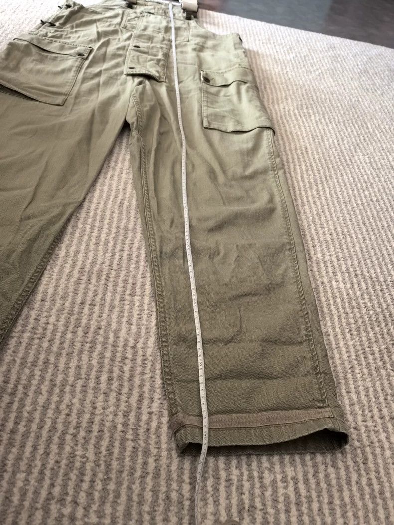 Nigel Cabourn Nigel Cabourn Green Overalls Size US 34 / EU 50 - 5 Thumbnail