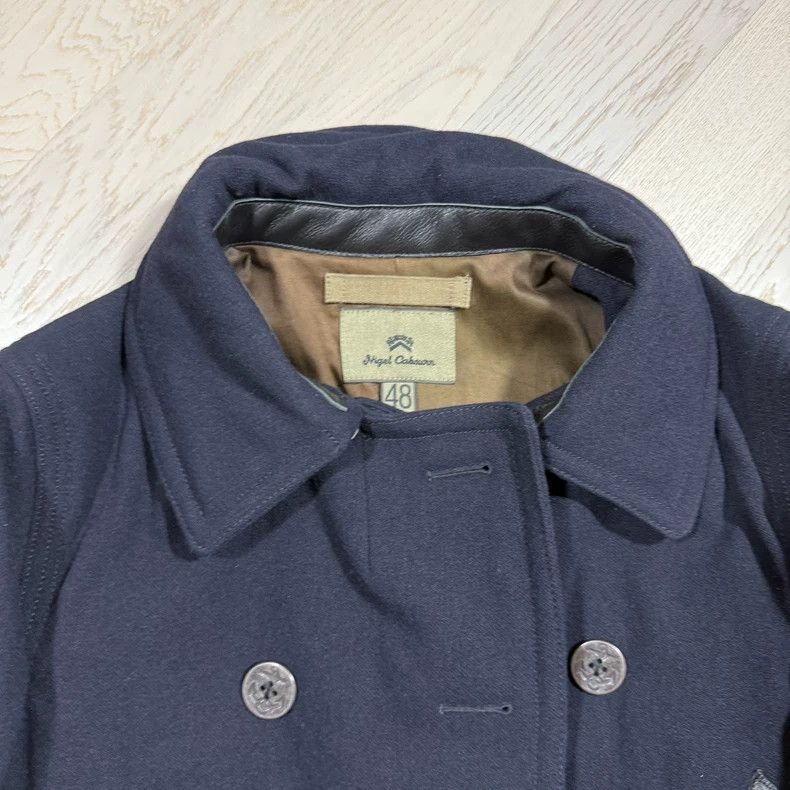 Nigel Cabourn Nigel Cabourn 740 Navy Peacoat Size US L / EU 52-54 / 3 - 2 Thumbnail
