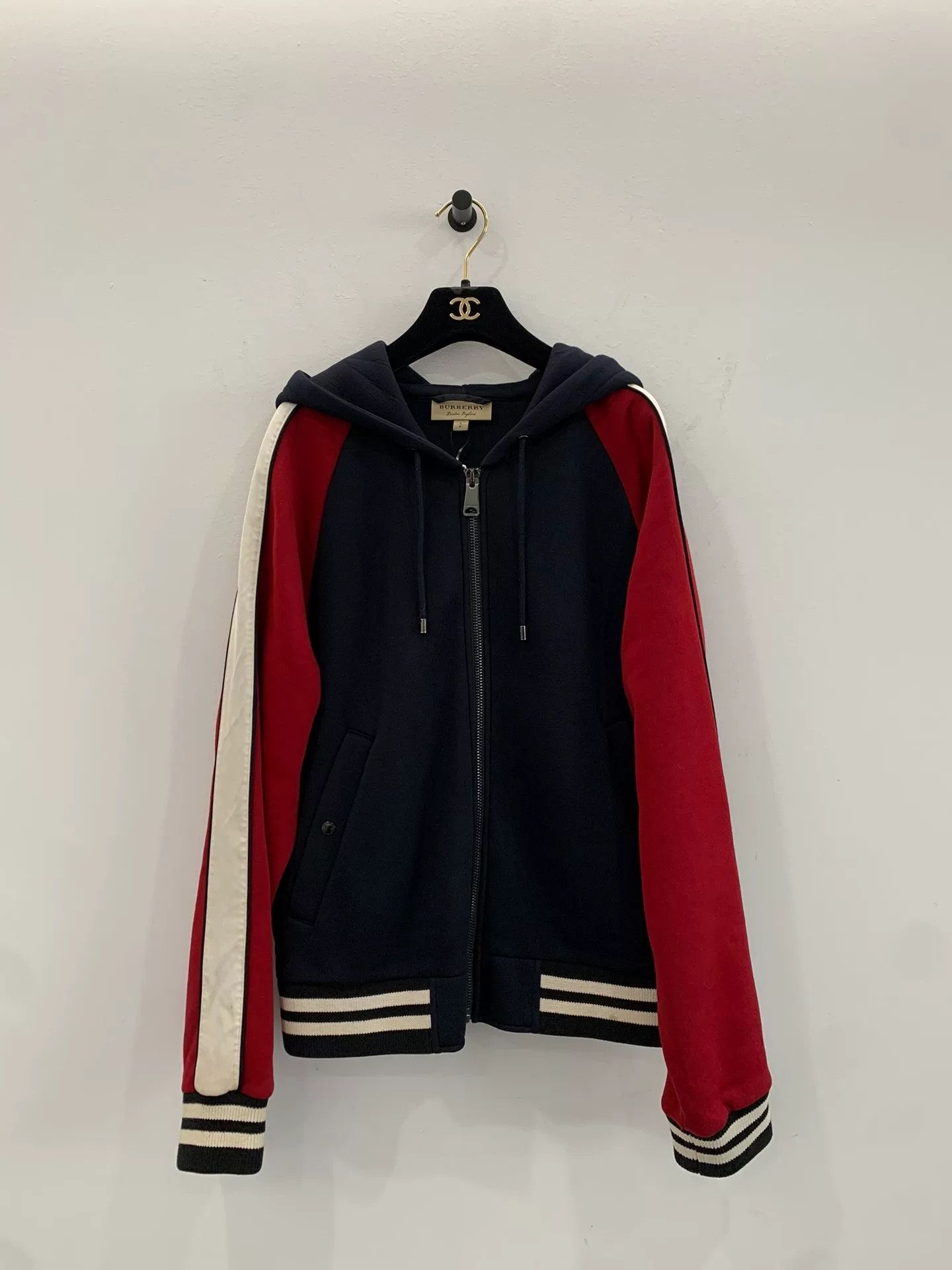 Burberry Burberry Black Red Hoodie Jacket S Size US S / EU 44-46 / 1 - 3 Thumbnail