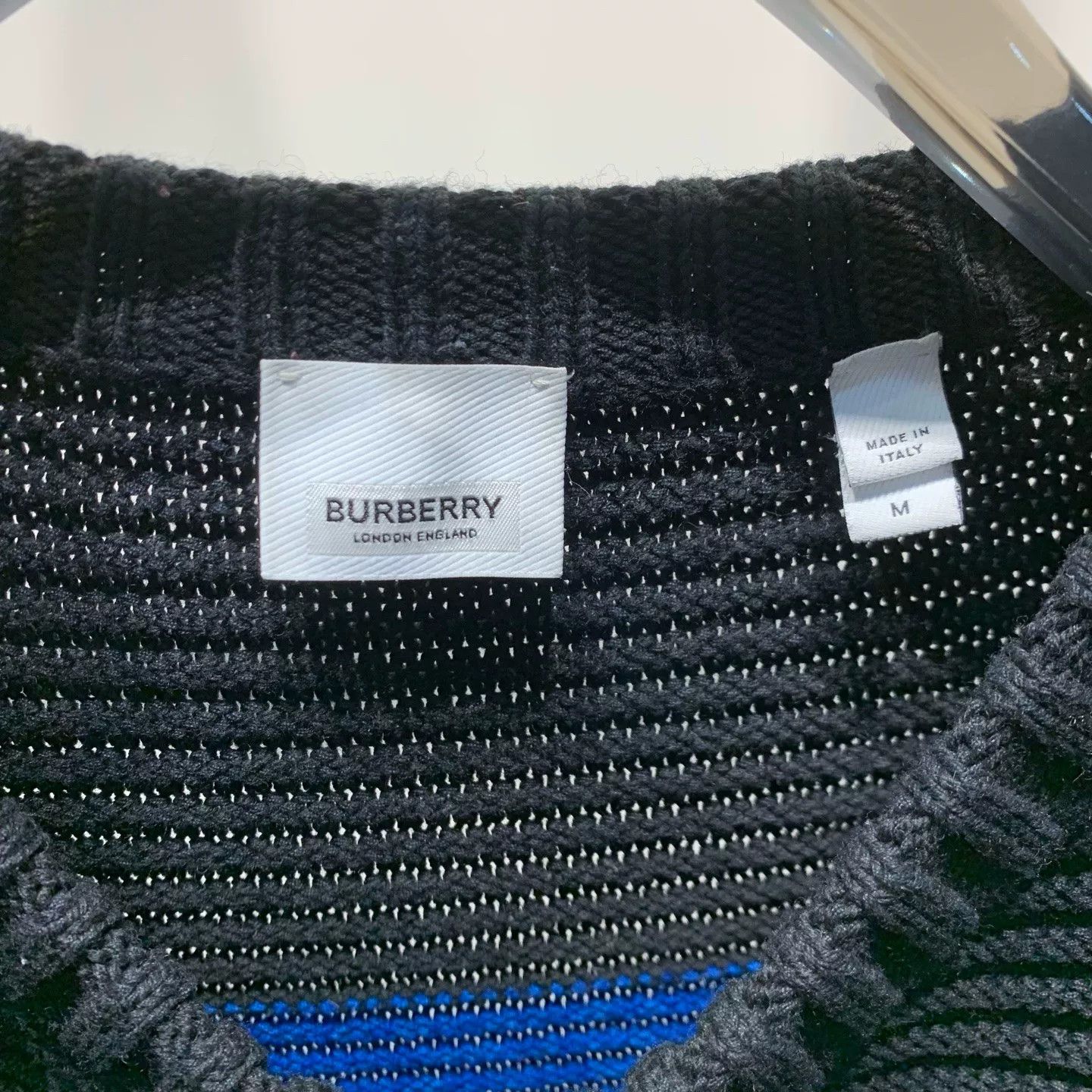 Burberry Burberry Striped Button Knit Sweater Size US M / EU 48-50 / 2 - 3 Thumbnail