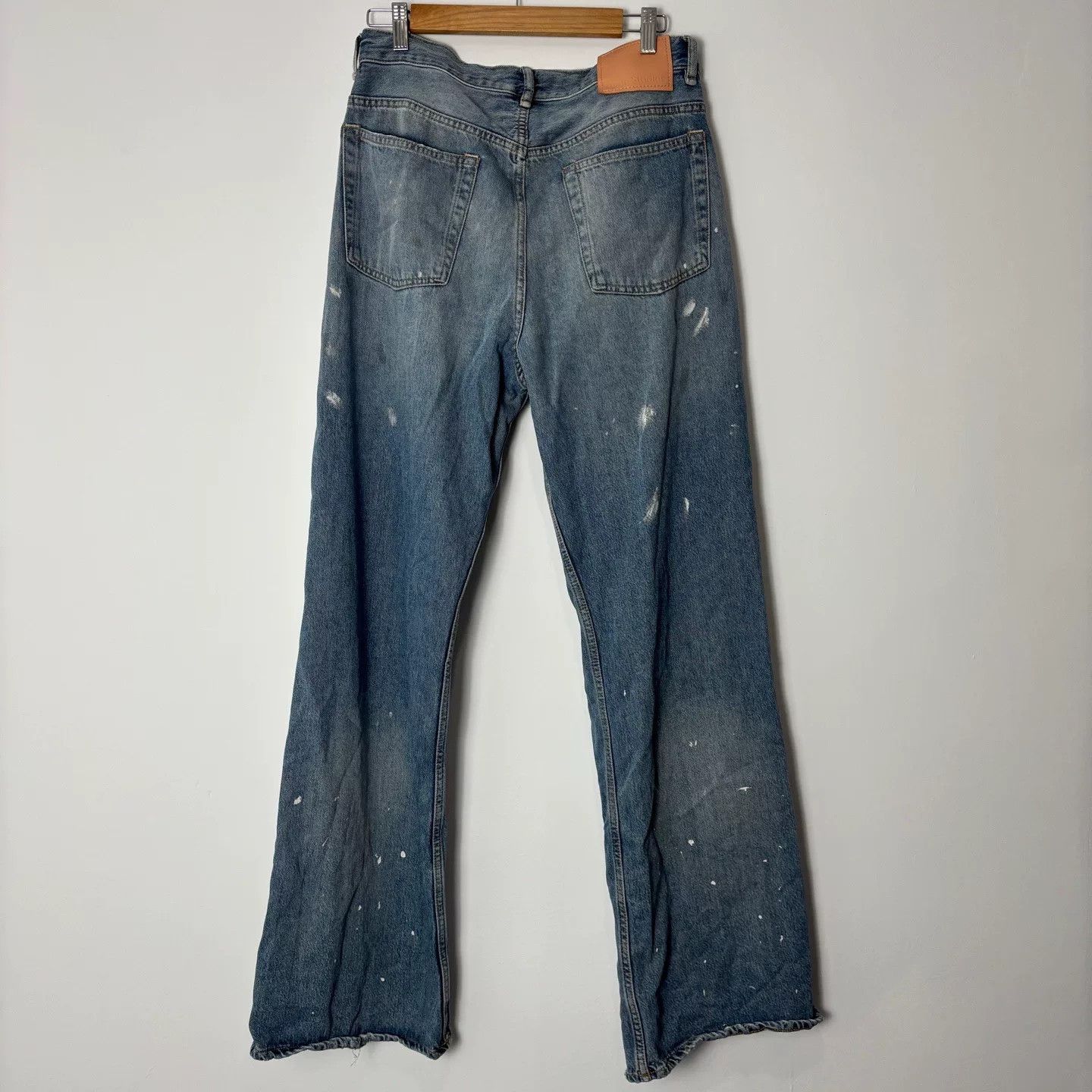Acne Studios Acne Studios Washed Blue Ink Jeans Size US 34 / EU 50 - 2 Thumbnail