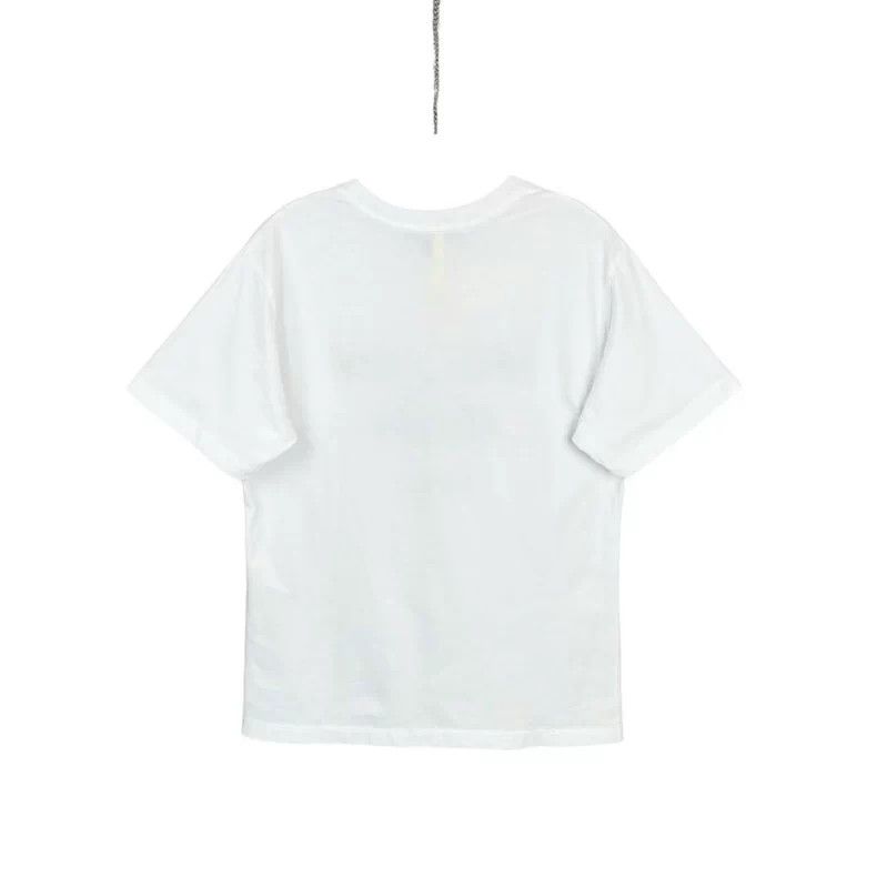 Louis Vuitton Louis Vuitton White Logo Chain Short Sleeve Size US XL / EU 56 / 4 - 2 Thumbnail