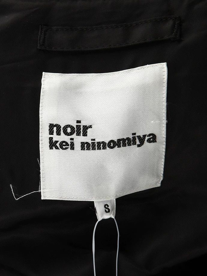 Comme des Garcons CDG Noir Kei Ninomiya Leather Zip Jacket Size US S / EU 44-46 / 1 - 8 Thumbnail
