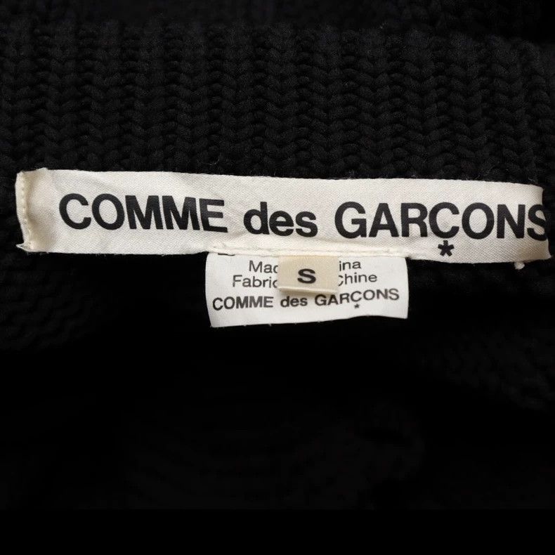 Comme des Garcons COMME des GARÇONS Black Tentacle Sweater Size US S / EU 44-46 / 1 - 7 Thumbnail