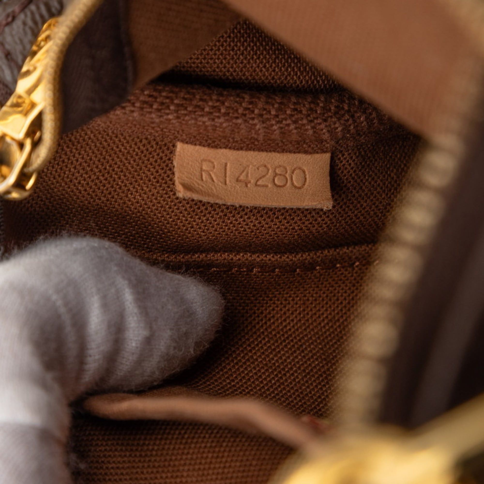 Louis Vuitton Louis Vuitton Monogram Multi Pochette Accessoires Handbag/Shoulder Bag 2WAY M44813 Brown Leather Women's LOUIS VUITTON Size ONE SIZE - 6 Thumbnail
