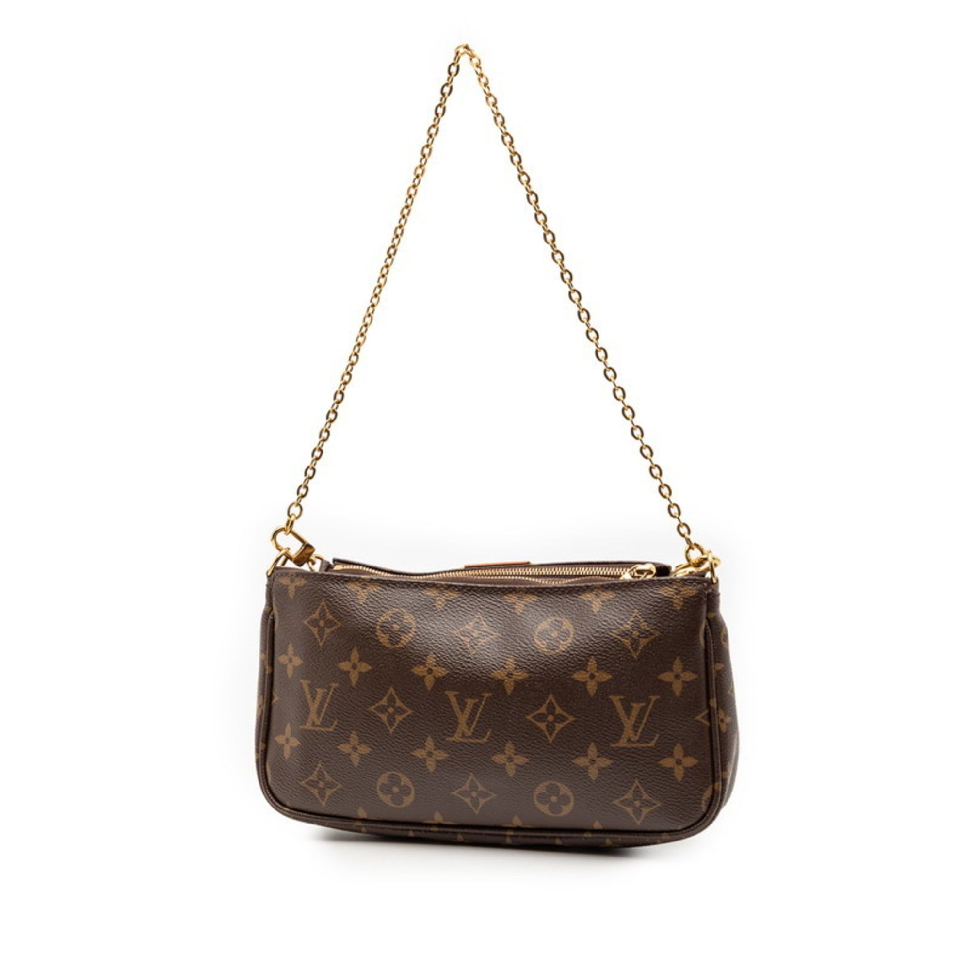 Louis Vuitton Louis Vuitton Monogram Multi Pochette Accessoires Handbag/Shoulder Bag 2WAY M44813 Brown Leather Women's LOUIS VUITTON Size ONE SIZE - 2 Thumbnail