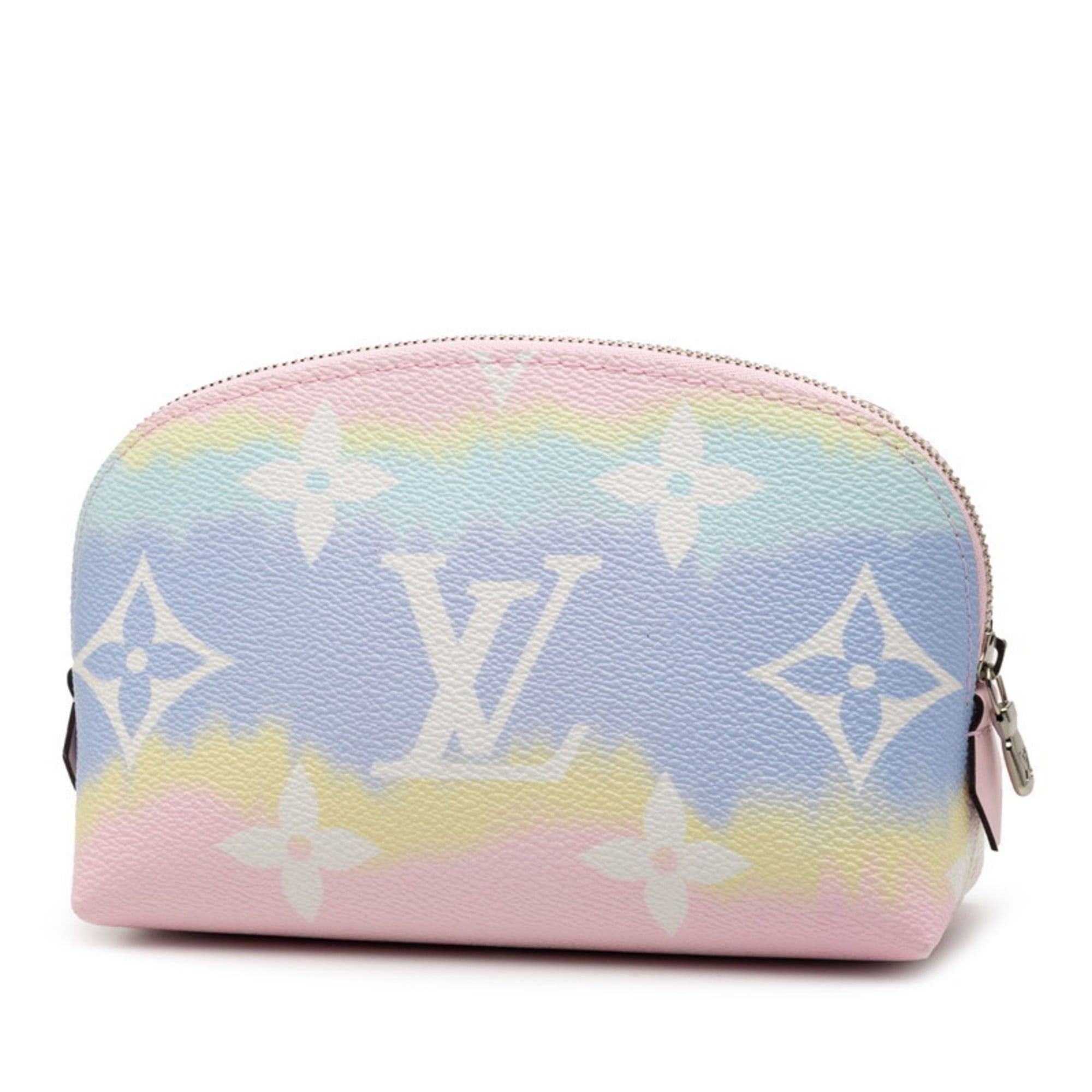 Louis Vuitton Louis Vuitton Giant Monogram Escal Pochette Cosmetic Pouch M69139 Pastel Multicolor Leather Women's LOUIS VUITTON Size ONE SIZE - 2 Thumbnail