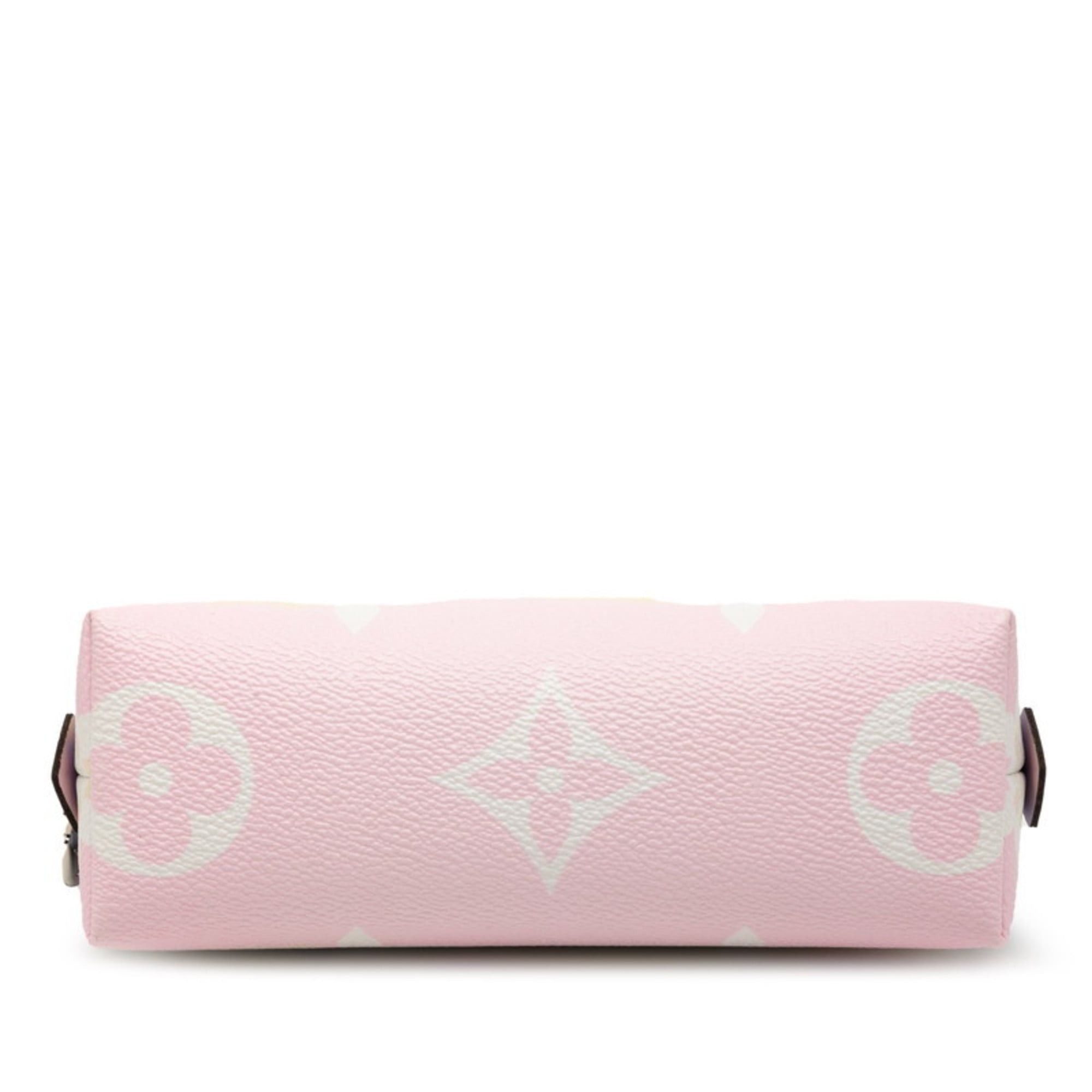 Louis Vuitton Louis Vuitton Giant Monogram Escal Pochette Cosmetic Pouch M69139 Pastel Multicolor Leather Women's LOUIS VUITTON Size ONE SIZE - 3 Thumbnail