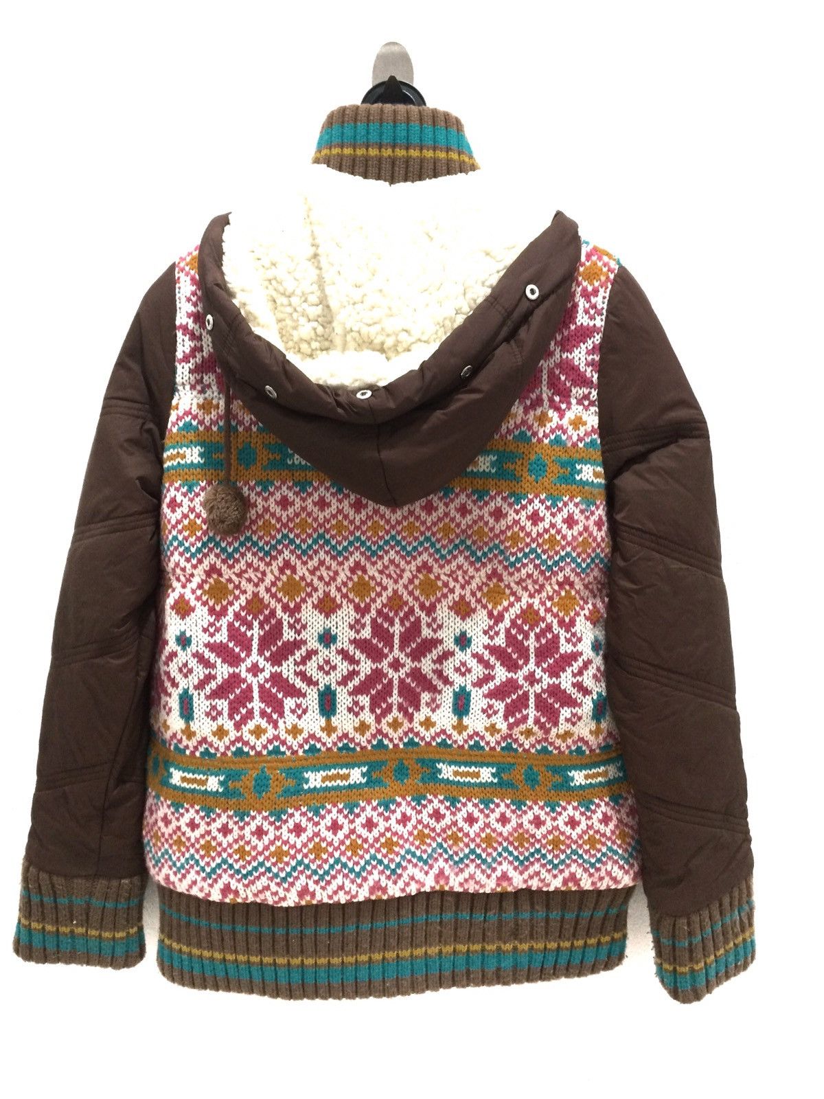 Vintage Vintage Roxy Knit Spell Out Hoodies Jacket Size US S / EU 44-46 / 1 - 4 Thumbnail