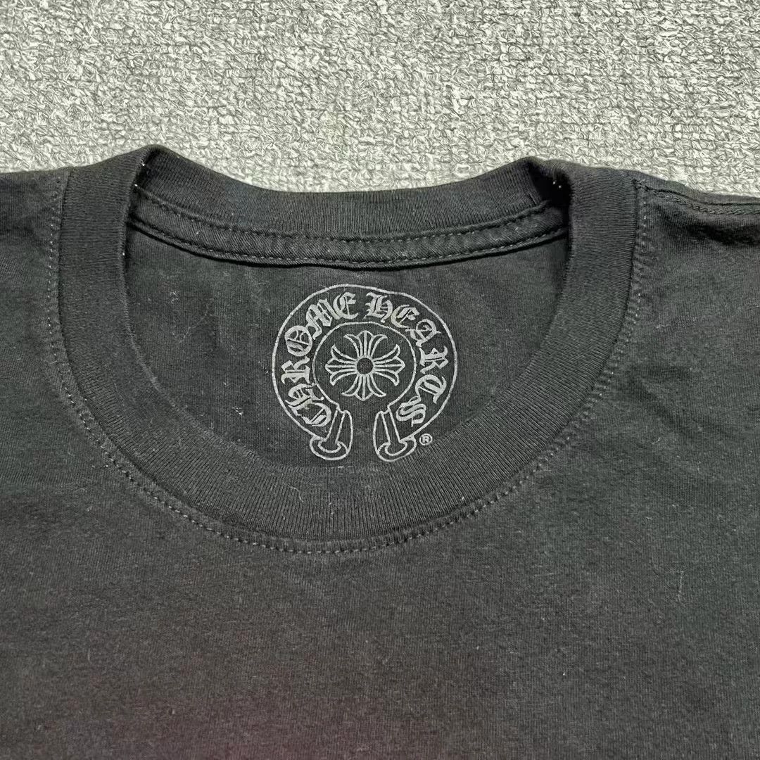 Chrome Hearts Chrome Hearts SS24 Pink Skull Black Tee Size US L / EU 52-54 / 3 - 3 Thumbnail