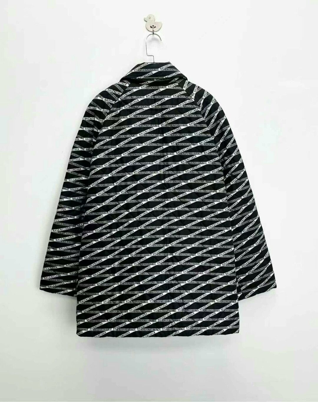 Balenciaga Balenciaga Striped Logo Light Jacket Size US M / EU 48-50 / 2 - 2 Thumbnail