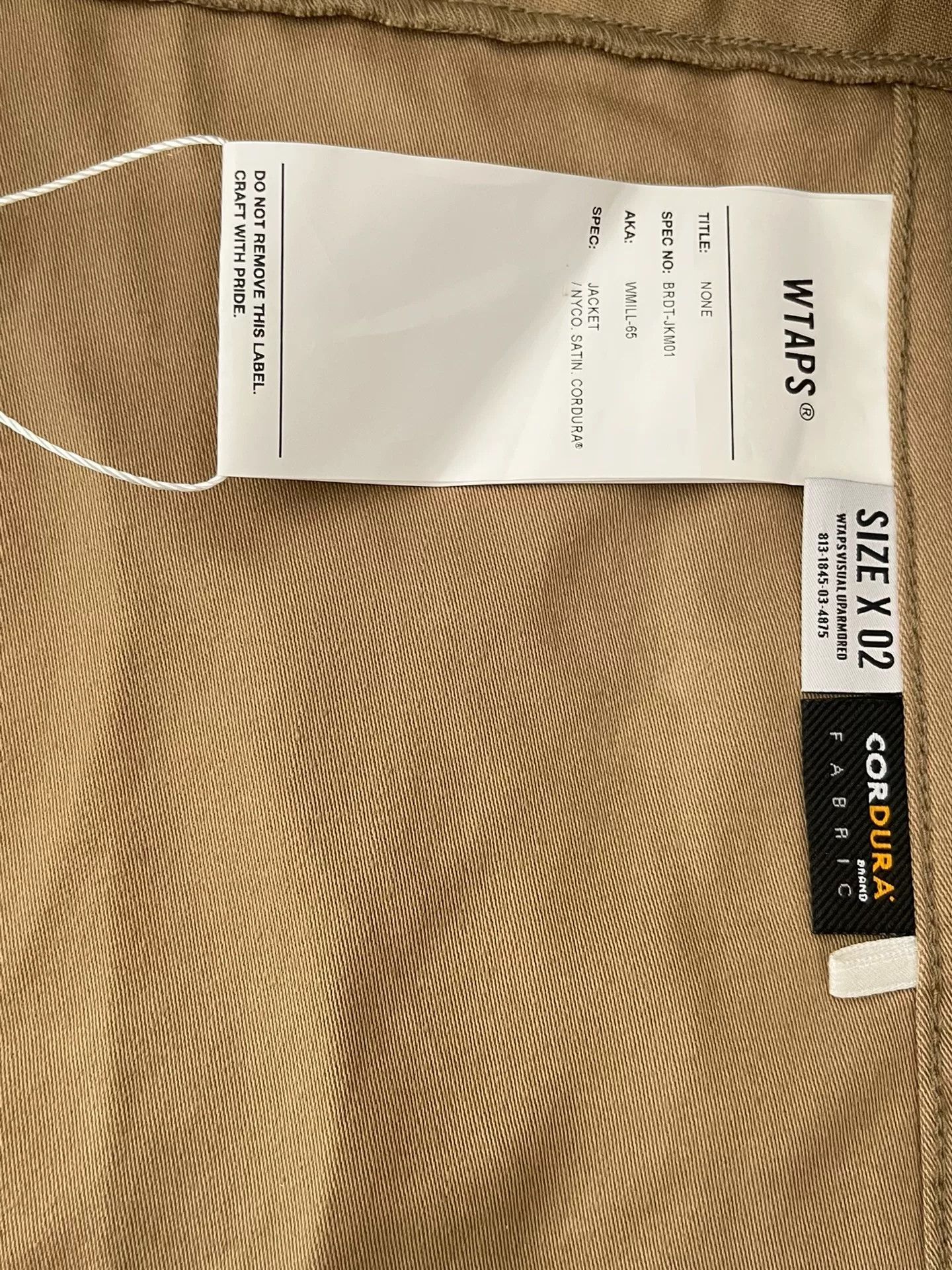 Wtaps Wtaps mill 21AW M65 Four-Pocket Jacket Size US M / EU 48-50 / 2 - 7 Thumbnail