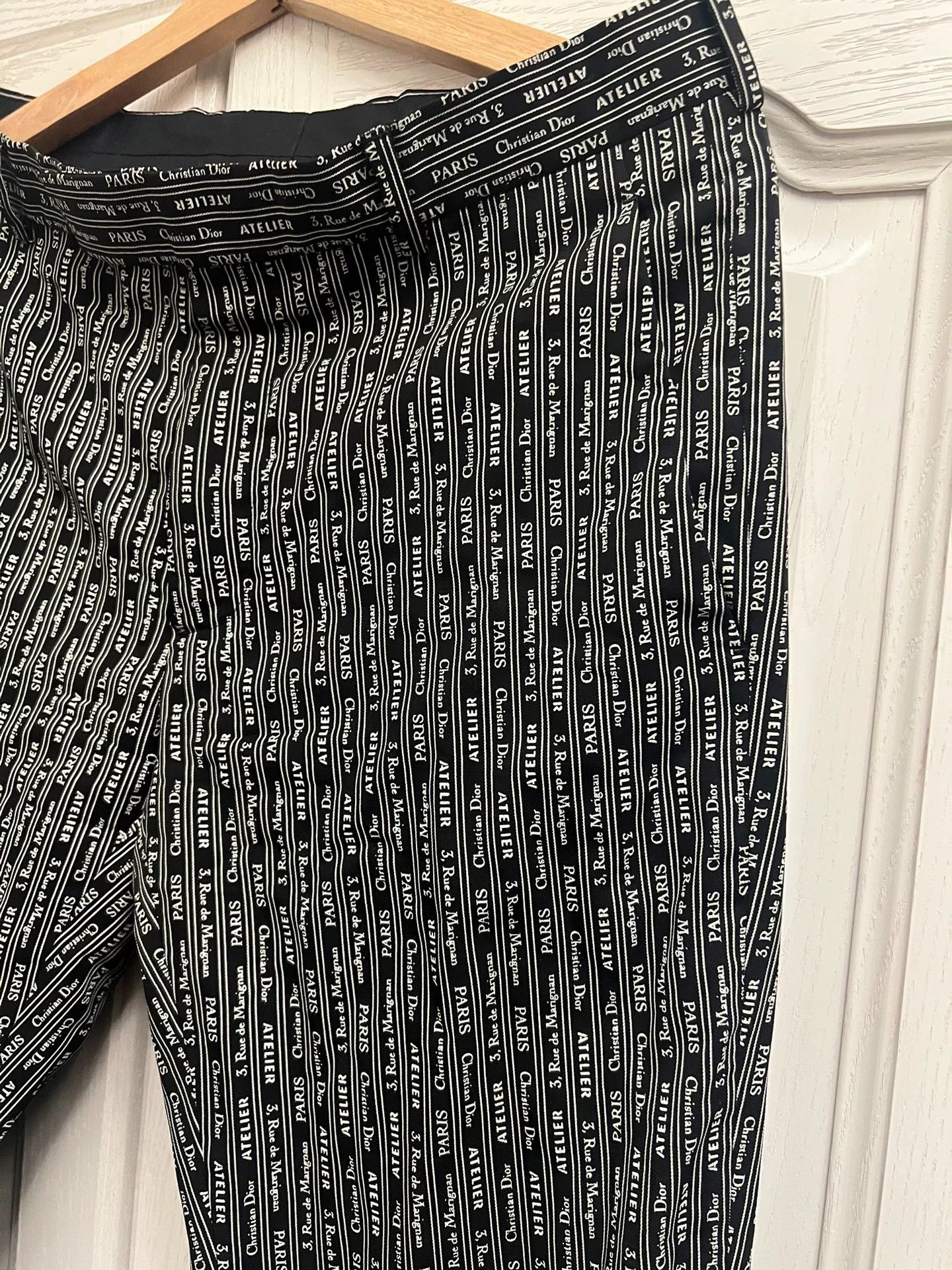 Dior Dior Monogram Wool Tailored Trousers Size US 38 / EU 54 - 2 Thumbnail