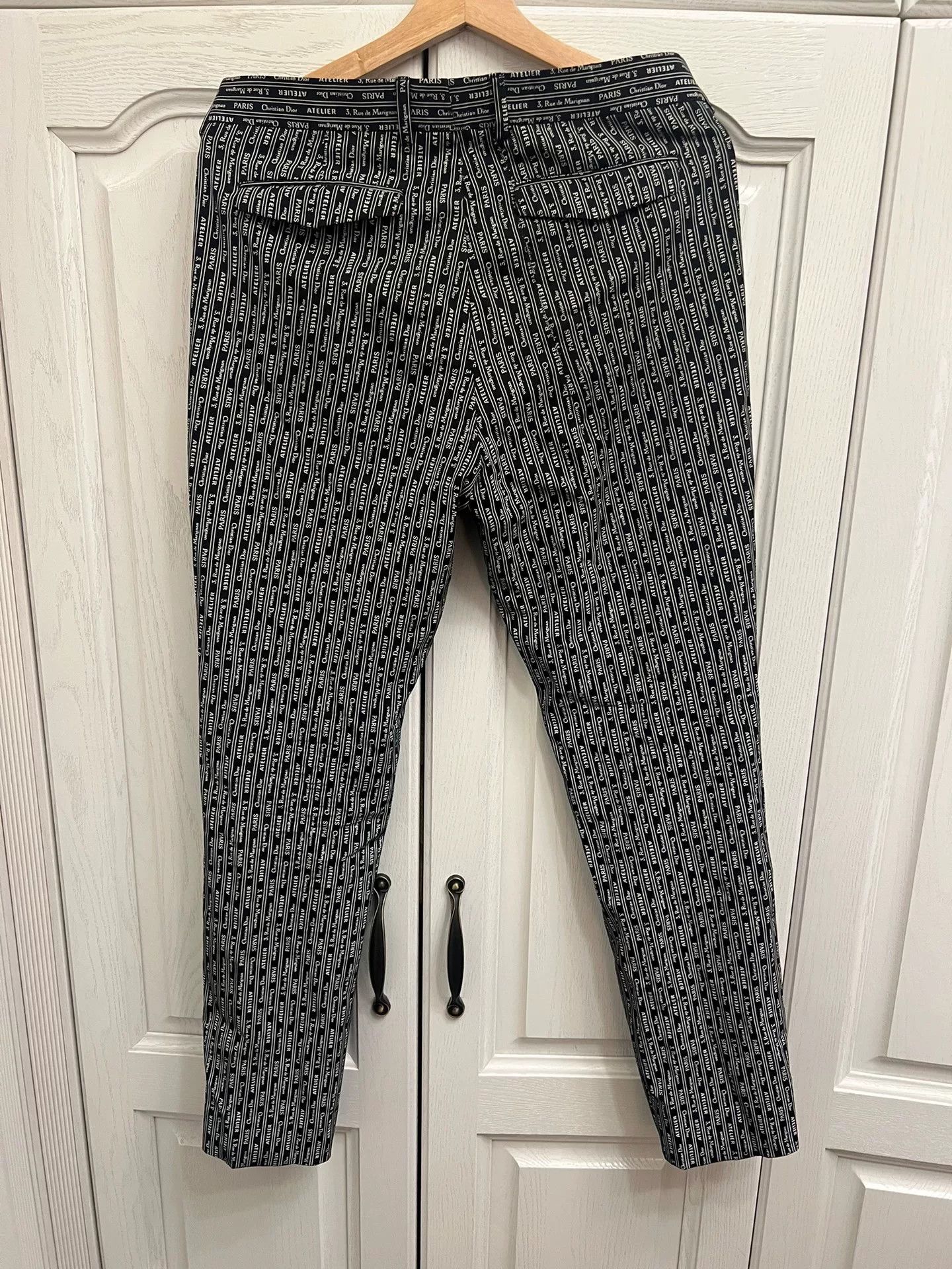 Dior Dior Monogram Wool Tailored Trousers Size US 38 / EU 54 - 3 Thumbnail