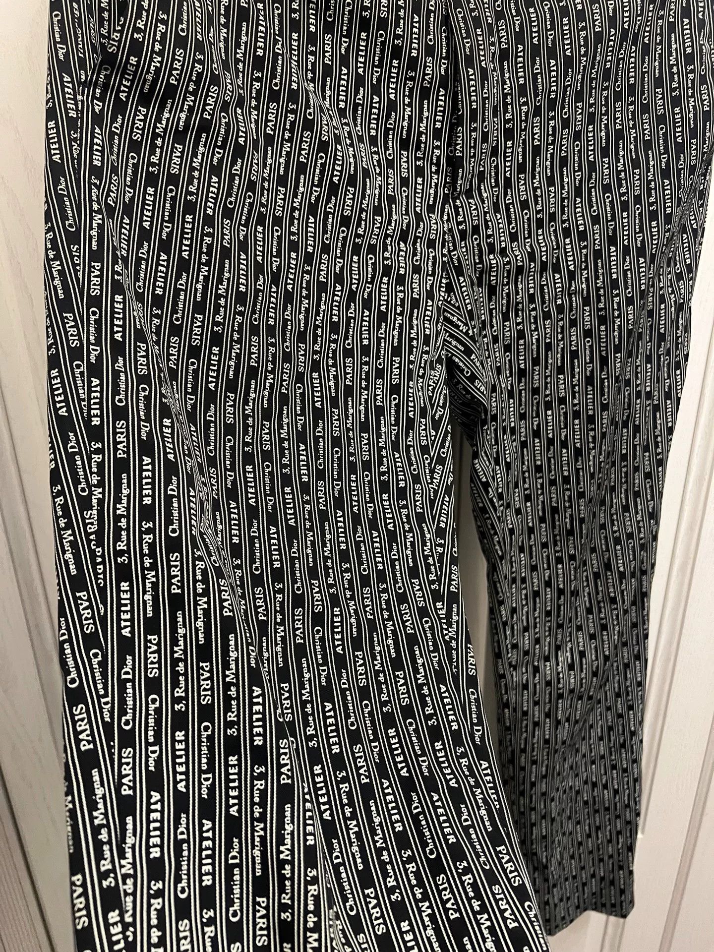 Dior Dior Monogram Wool Tailored Trousers Size US 38 / EU 54 - 4 Thumbnail