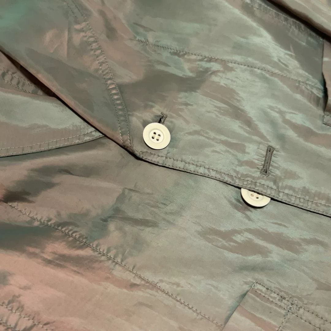 Junya Watanabe green vintage lightweight blazer from junya watanabe Size US S / EU 44-46 / 1 - 4 Thumbnail