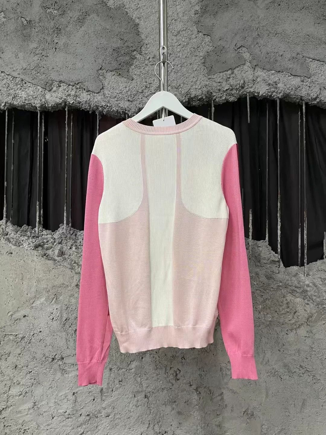 Hermes Hermes Silk Paneled Knit Long Sleeve Size US S / EU 44-46 / 1 - 2 Thumbnail