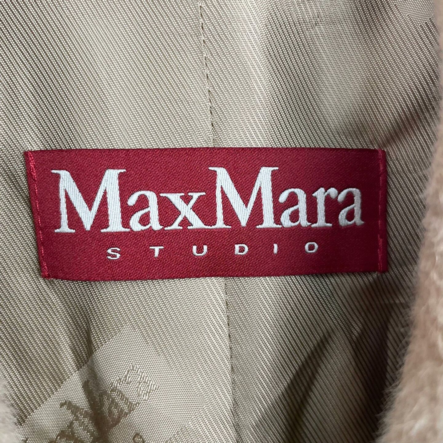 Max Mara maxmara beige wool coat size 40 Size US M / EU 48-50 / 2 - 2 Thumbnail
